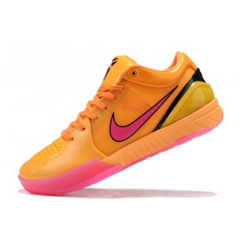 2020 Nike Kobe 4 Orange Pink-Black Shoes